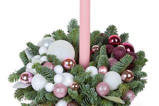 Bożonarodzeniowy stroik na grób