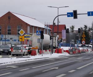 Zmiany w ruchu przy budowie mostów nad Brdą [ZDJĘCIA]