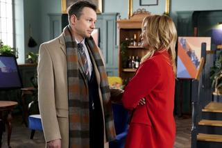 Barwy szczęścia odc. 2829. Bruno (Lesław Żurek). Karolina (Marta Dąbrowska)