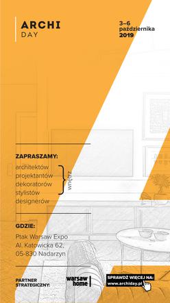 ArchiDay 2019 podczas Warsaw Home