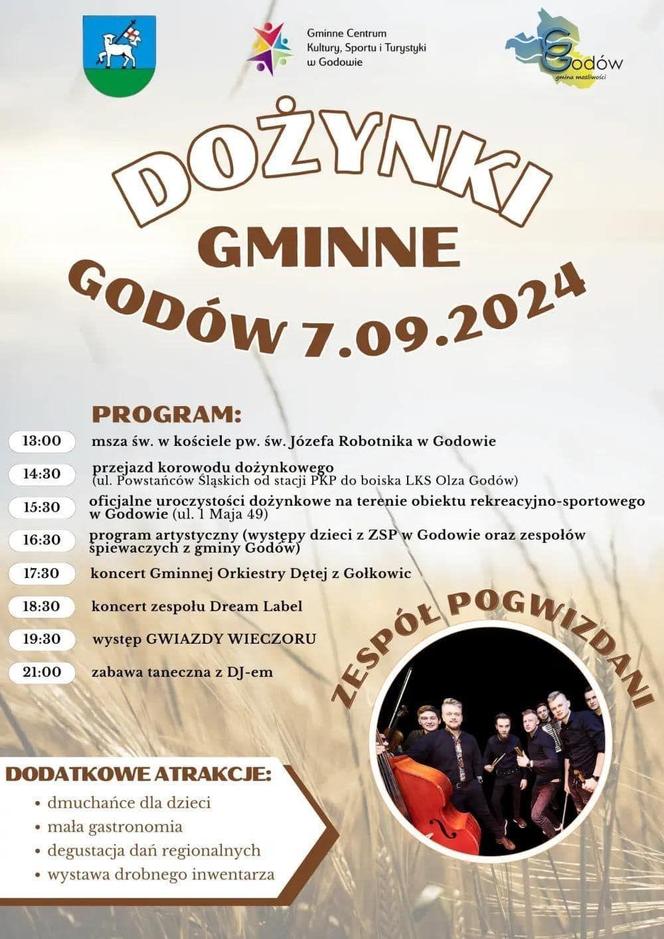 Dożynki w Gminie Godów - sobota 7 września