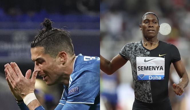 Caster Semenya ZMIAŻDŻYŁA Cristiano Ronaldo. Kontrowersyjna biegaczka go zawstydziła! [WIDEO]