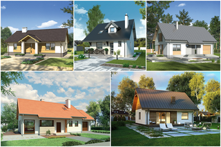 Mały dom. 5 najlepszych projektów domów o powierzchni mieszkania (70-80 m2)