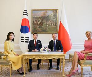 Agata Duda i pierwsza dama z Korei