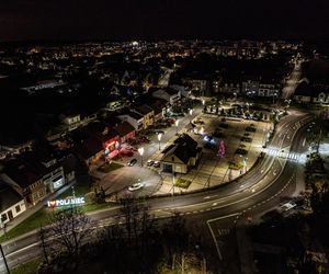 Widok na Połaniec z lotu ptaka