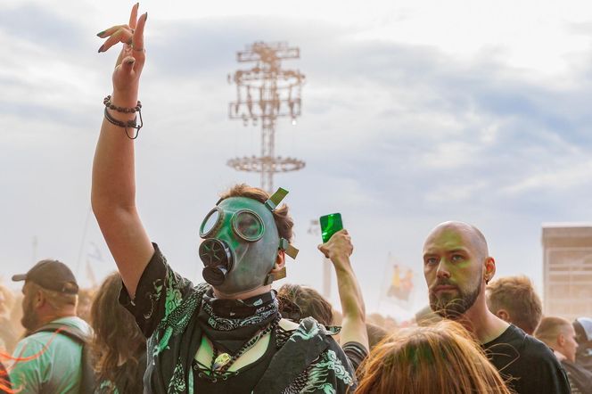 Festiwalowicze na Pol'and Rock Festivalu 2025