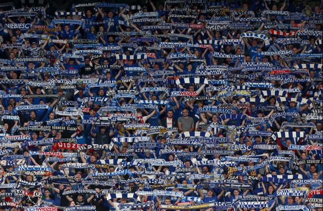 Ruch Chorzów kontra Lech Poznań na Stadionie Śląskim w Chorzowie