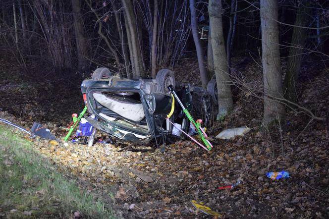 Tragiczny wypadek  na trasie Czerwona Wieś – Kąty