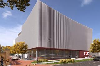 Wizualizacje planowanej rozbudowy COS Torwar w Warszawie