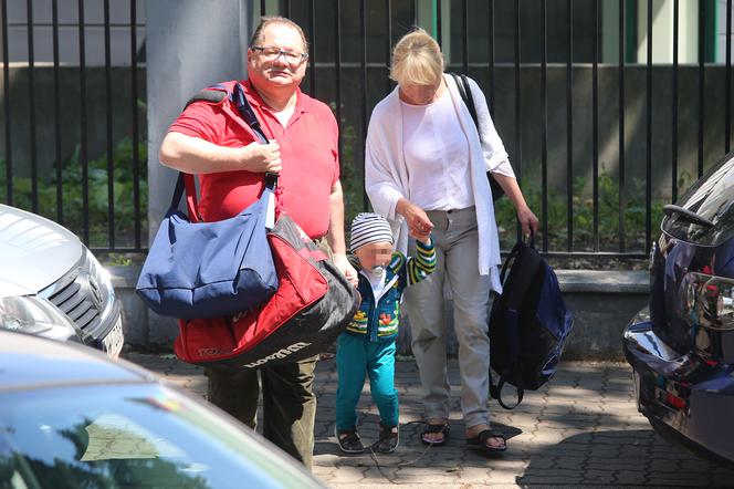 Ryszard Kalisz odbiera dziecko