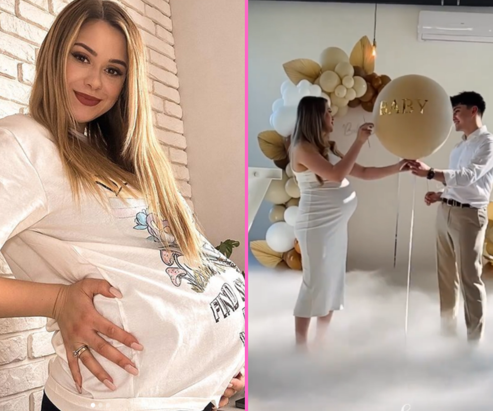 Sylwia Przybysz na końcówce ciąży zdradza płeć trzeciego dziecka. Opublikowała filmik z baby shower 