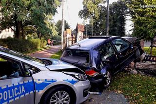 Uciekał przed policją na parafię? Groza w Gliwicach [ZDJĘCIA]