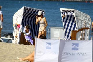 Agnieszka Radwańska nad polskim Bałtykiem