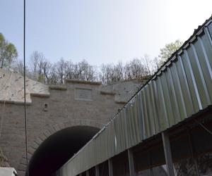 Tunel w Trzcińsku na  linii Wrocław – Jelenia Góra 