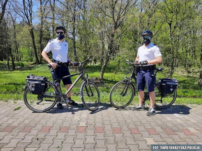 Policjanci w regionie rozpoczynają sezon rowerowy. W Ostrowcu i Starachowicach rowery gotowe