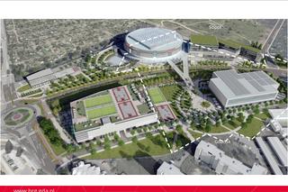 Przyjęto nowy plan zagospodarowania przestrzennego okolic Ergo Areny. Dzięki temu będzie mogło powstać tam  tzw. Centrum Czasu Wolnego. 