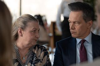 	Na dobre i na złe odc. 953. Andrzej Falkowicz (Michał Żebrowski), Jadzia (Aldona Jankowska)