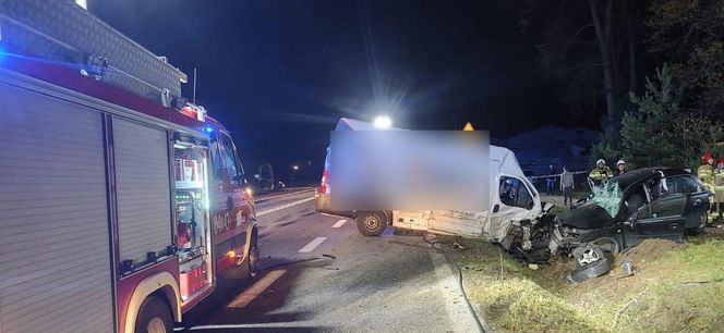 Wypadek śmiertelny w Chmielniku na trasie krajowej numer 73