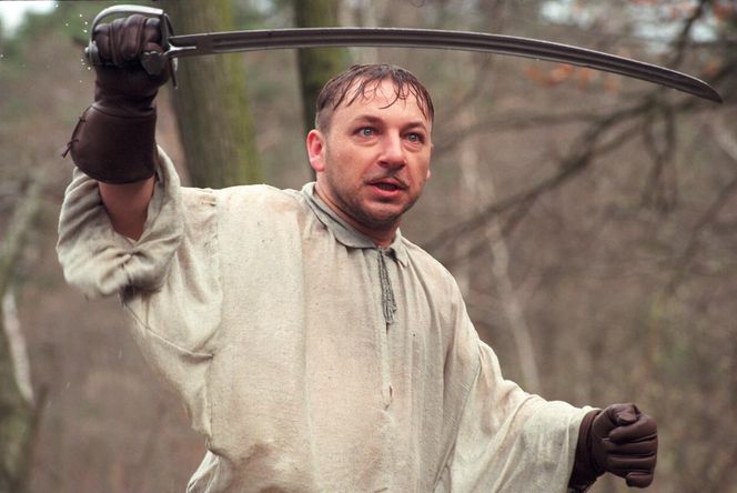 Gabriela Muskala Zbigniew Zamachowski jadą metrem