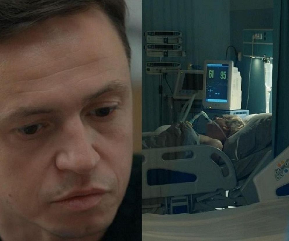 Barwy szczęścia, odcinek 3204. Błażej (Piotr Ligienza), Władysław Grad (Zbigniew Stryj)