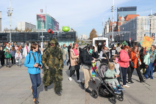 Ulicami Katowic przeszedł I Marsz Śląskiej Przyrody. Wydarzenie, jakiego jeszcze nie było