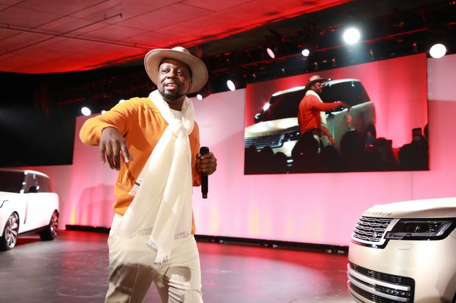 Wyclef Jean na imprezie Range Rover