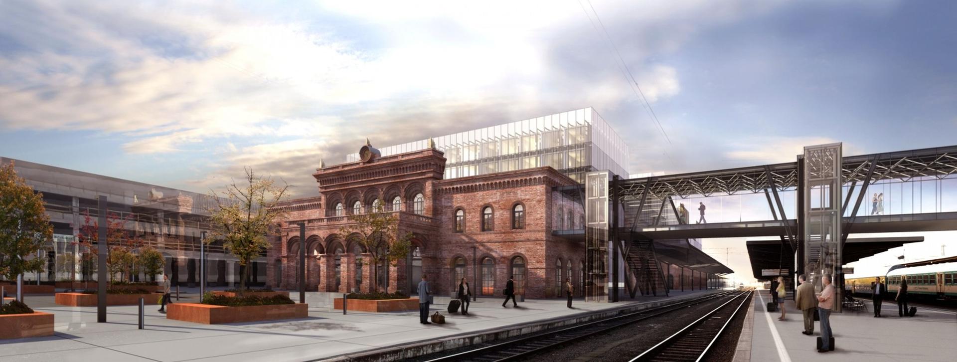 Nowy stary dworzec w Poznaniu