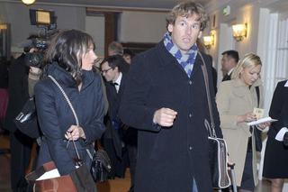 Mateusz Kusznierewicz z partnerką