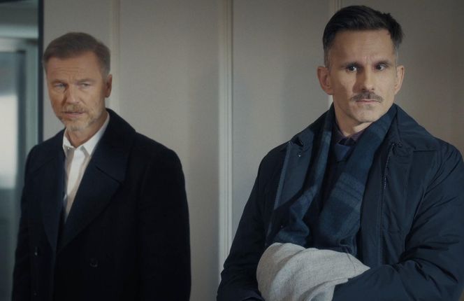 M jak miłość odc. 1868. Kamil (Marcin Bosak), Andrzej Budzyński (Krystian Wieczorek)