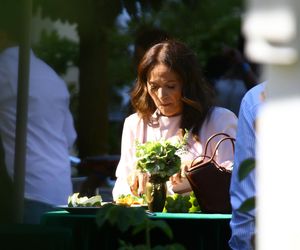 Ewa Drzyzga z mężem na rowerach. Operacje plastyczne nie są dla mnie!