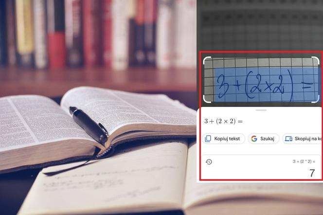 Google rozwiązuje zadania domowe