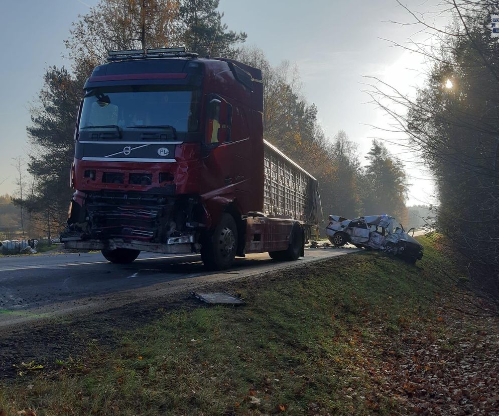 Tragiczny wypadek w Piasku. Zginął kierowca