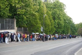 Noc Muzeów 2025 przed Belwederem