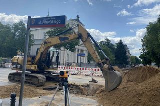 Kolejne utrudnienia na skrzyżowaniu ulic Floriańskiej i Piłsudskiego. Wiemy jak długo potrwają