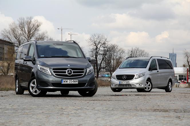 TEST Mercedes Vito Tourer 111 CDI vs. Mercedes Klasy V 250 BlueTec: bliźniaczy pojedynek