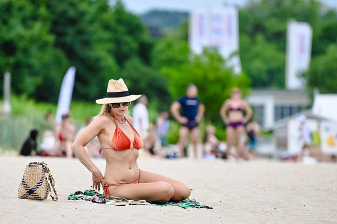 Sylwia Gliwa wypoczywa nad morzem