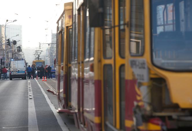 Wypadek tramwaju w Łodzi