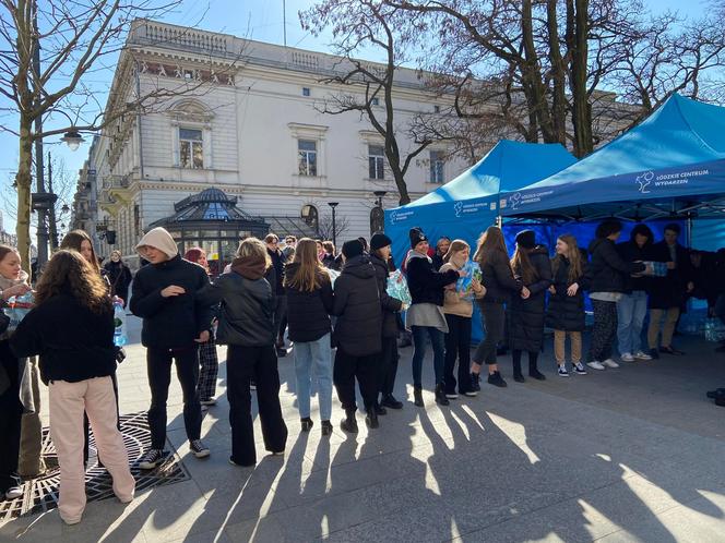 Łodzianie okazali olbrzymią solidarność z uciekającymi przed wojną 