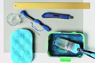 DIY: ozdobiona stemplami zakładka do książki – dobre ćwiczenia