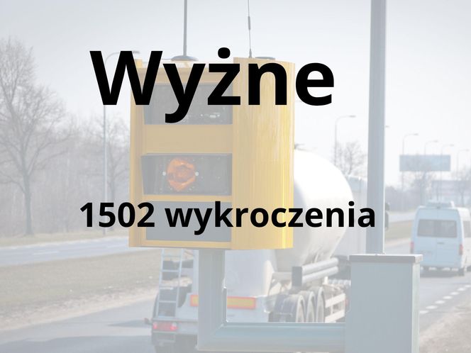 Te fotoradary na Podkarpaciu zrobiły najwięcej zdjęć