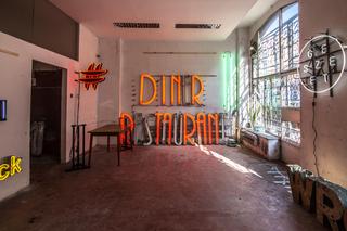 Pracownia neonów w Bytomiu