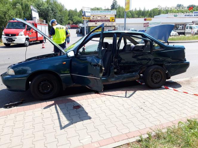 Kolizja Audi i Daewoo. Nie żyje 93-latek