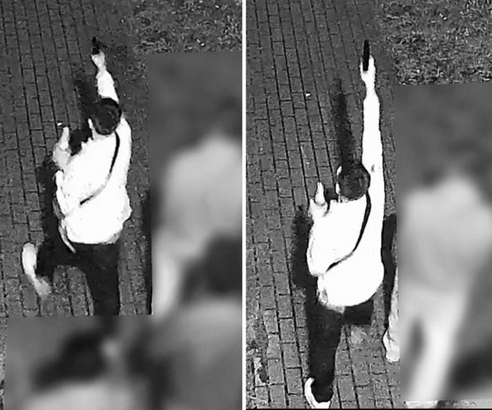 Strzały na plaży w Olsztynie?! Policja szuka mężczyzny z bronią i prosi o pomoc