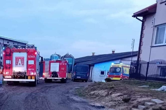 Powiat miński: tragiczny wypadek budowlany w miejscowości Transbór. Zginęła jedna osoba
