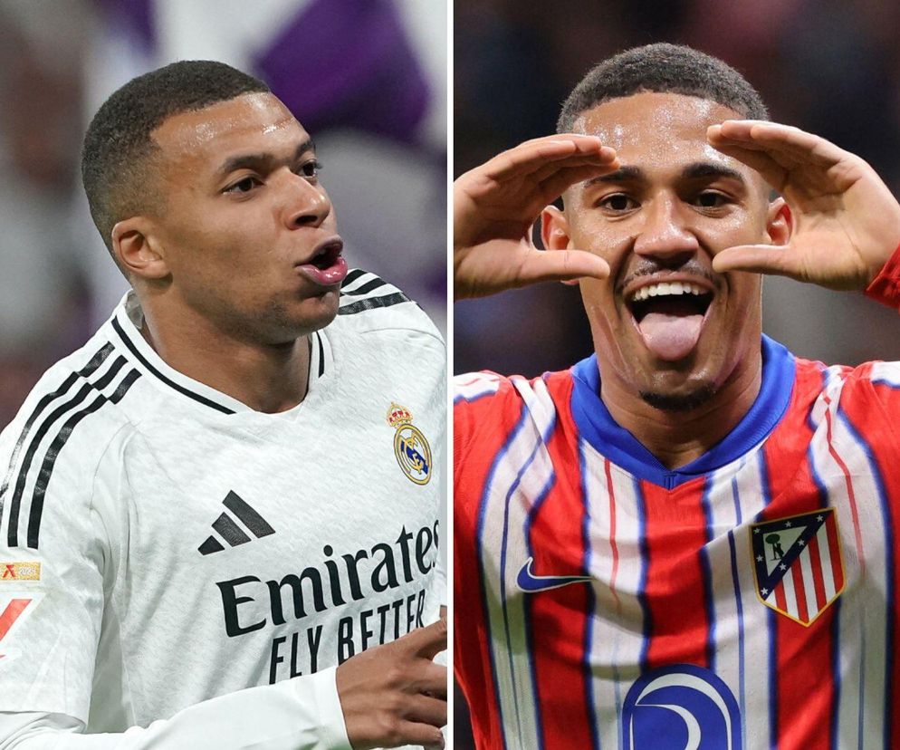 Real Madryt / Atletico Madryt / Mbappe