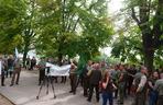 Protest leśników Szczecin 2024 