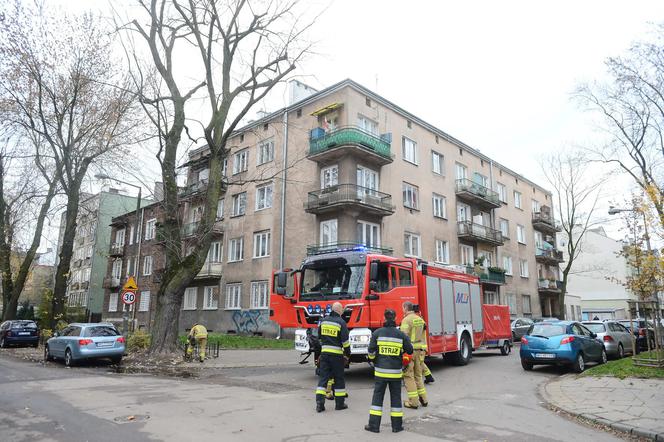 Próba samobójstwa przy ul.Grajewskiej w Warszawie