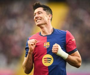 Atletico - Barcelona: Gol Roberta Lewandowskiego! 22. bramka w tym sezonie [WIDEO] 