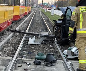 Totalny armagedon w centrum Warszawy. Nie kursują żadne tramwaje