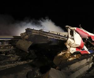 Wypadek pociągów w Grecji